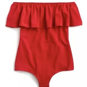 J.Crew off the shoulder bodysuit - size M - Orig $59